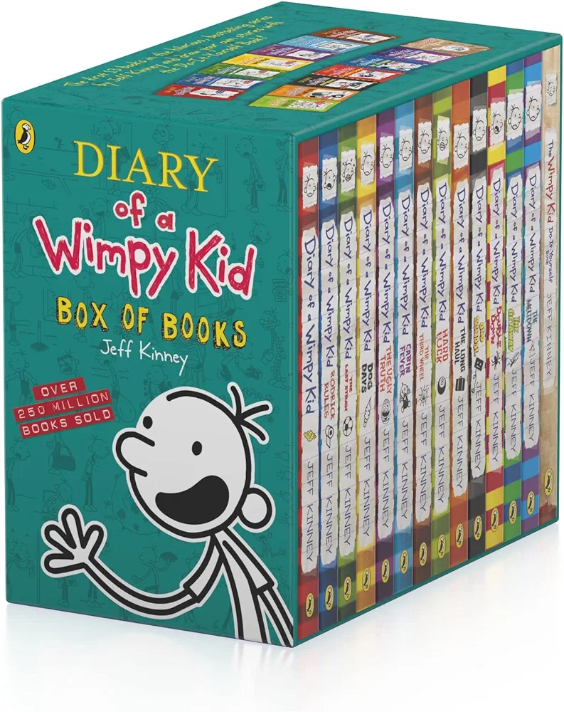 Dairy of wimpy kid box set 1-12 