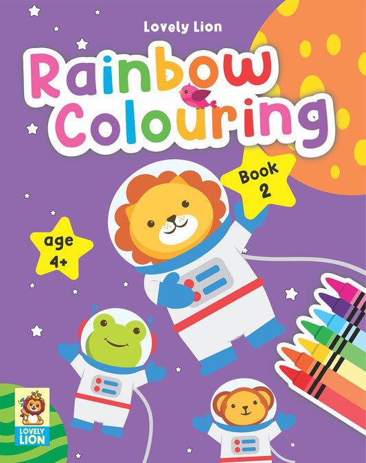 Rainbow colouring book 