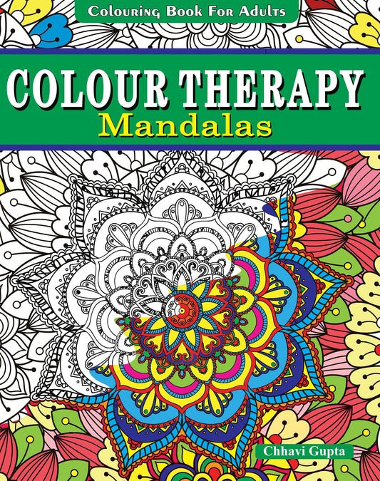 Colour therapy mandala 