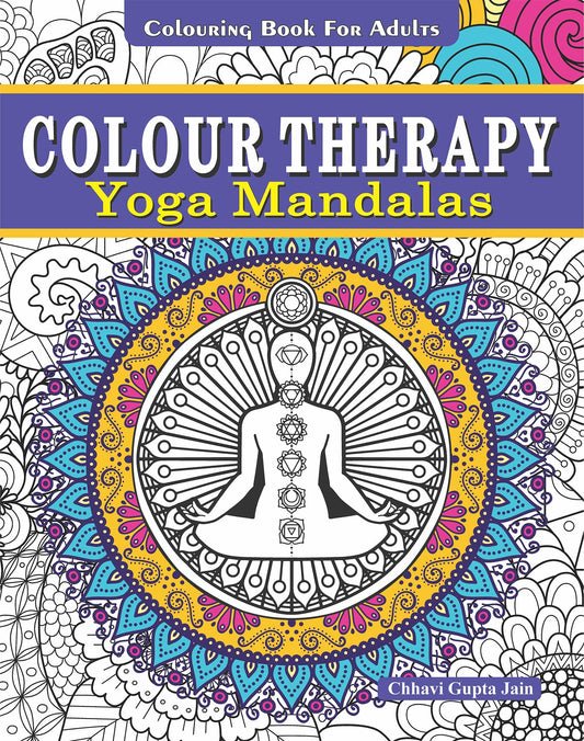 Colour therapy books yoga mandala 