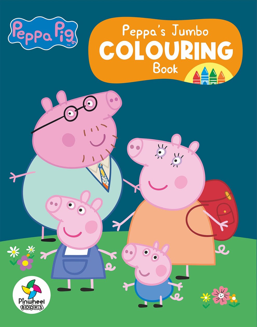 Pepa jumbo colouring book 