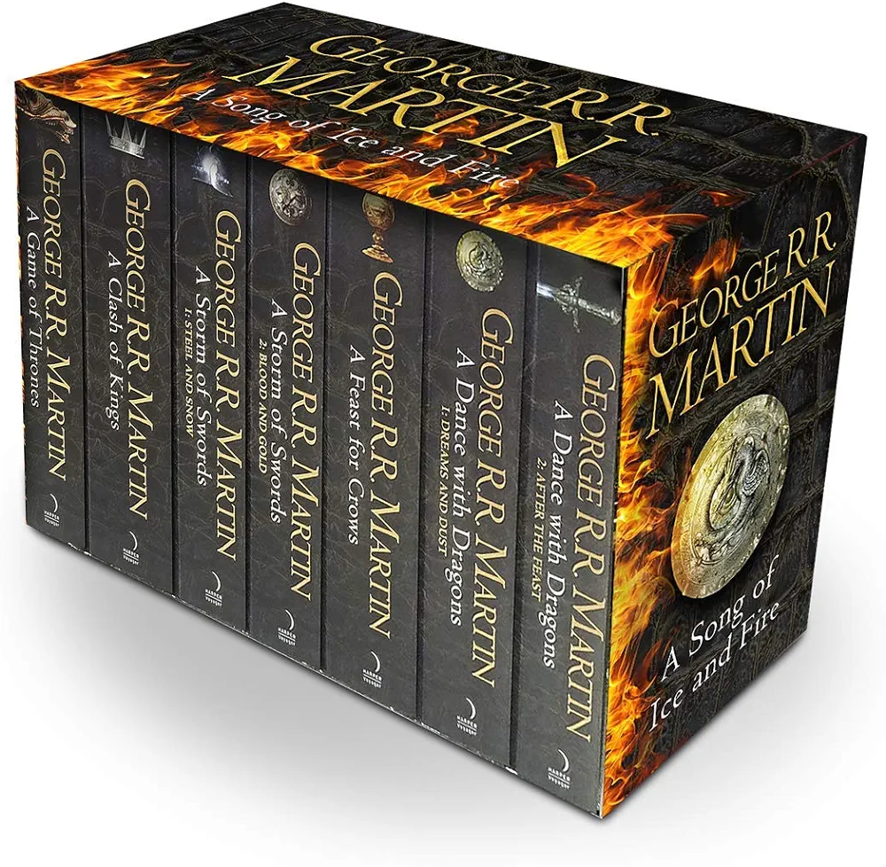 George RR Martin book  set